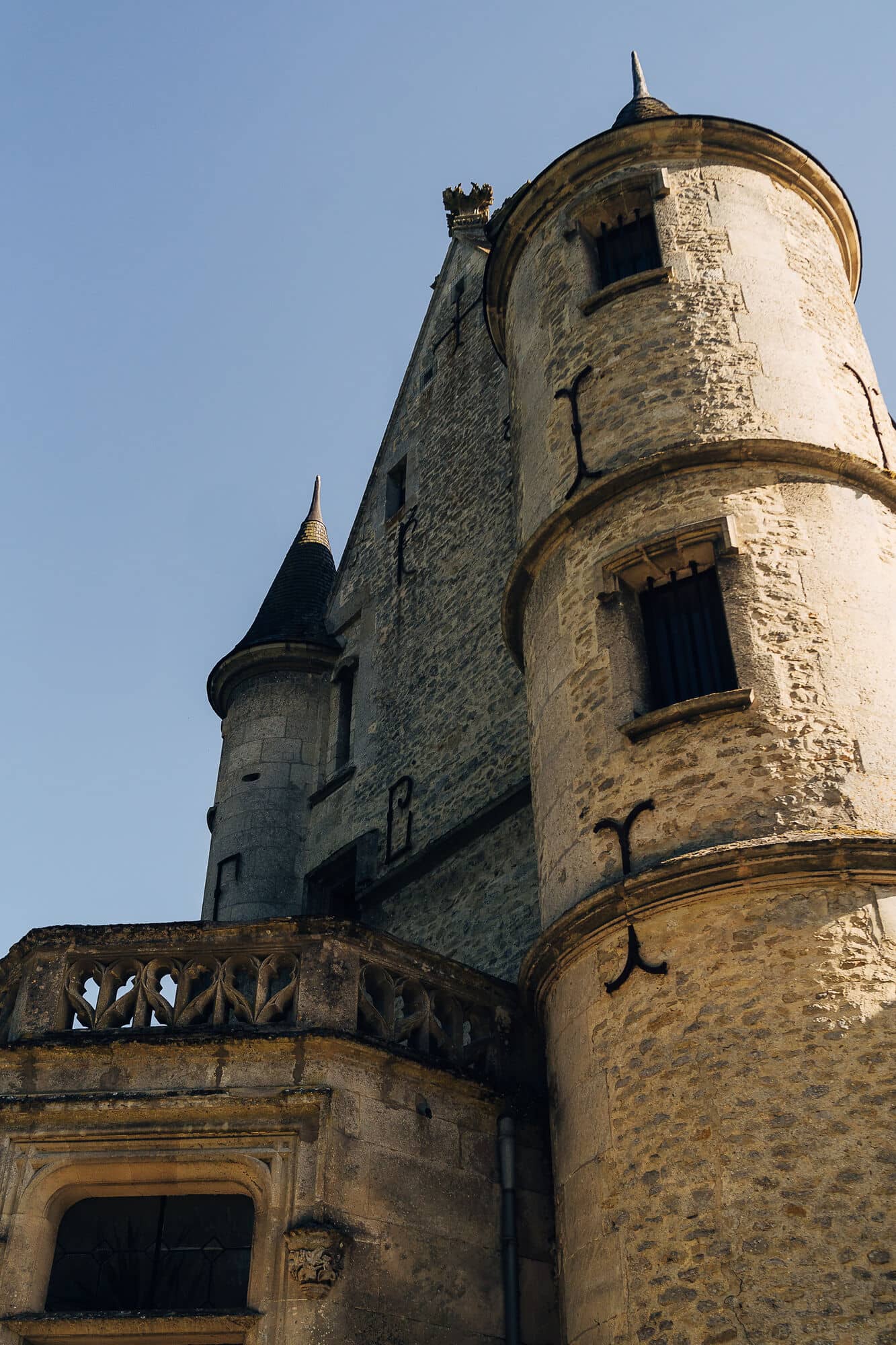 Tour néogothique du château